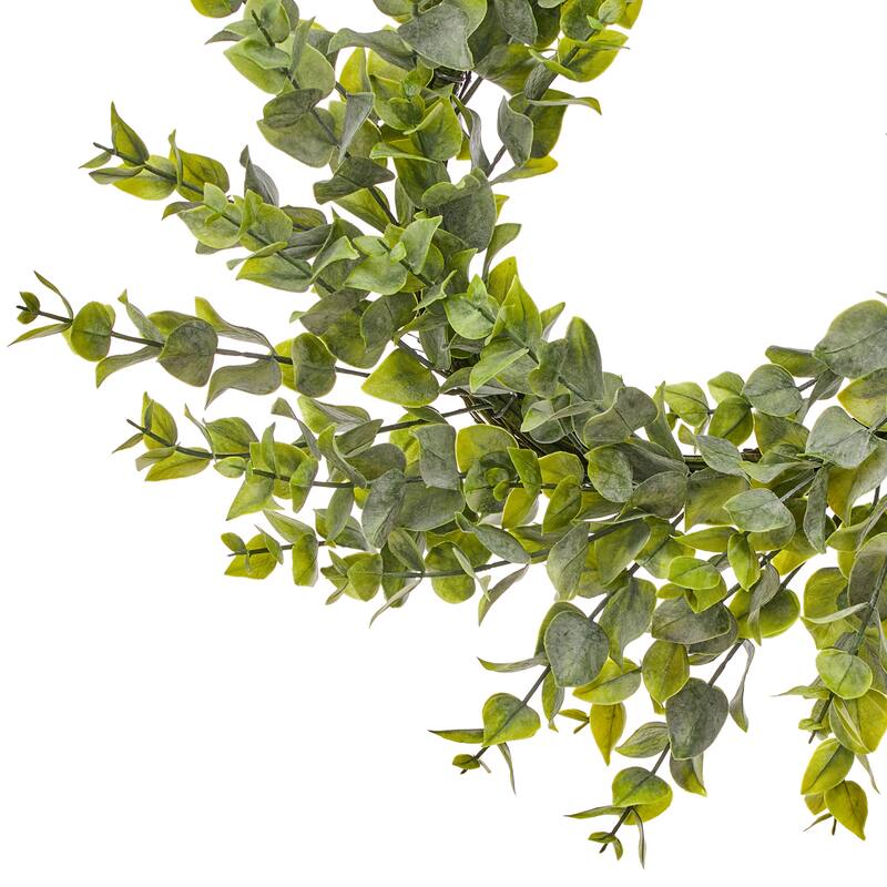 22" UV Eucalyptus Wreath