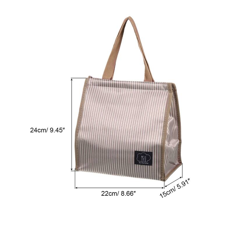 Insulated Lunch Bag, Lunch Tote Bag, 9.45"x5.91"x8.66"