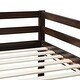 preview thumbnail 13 of 22, Solid Wooden , Solid Rubber Wooden Twin over Twin Loft Bed with Ladder ,Upper and Bottom Bed Platforms crafted