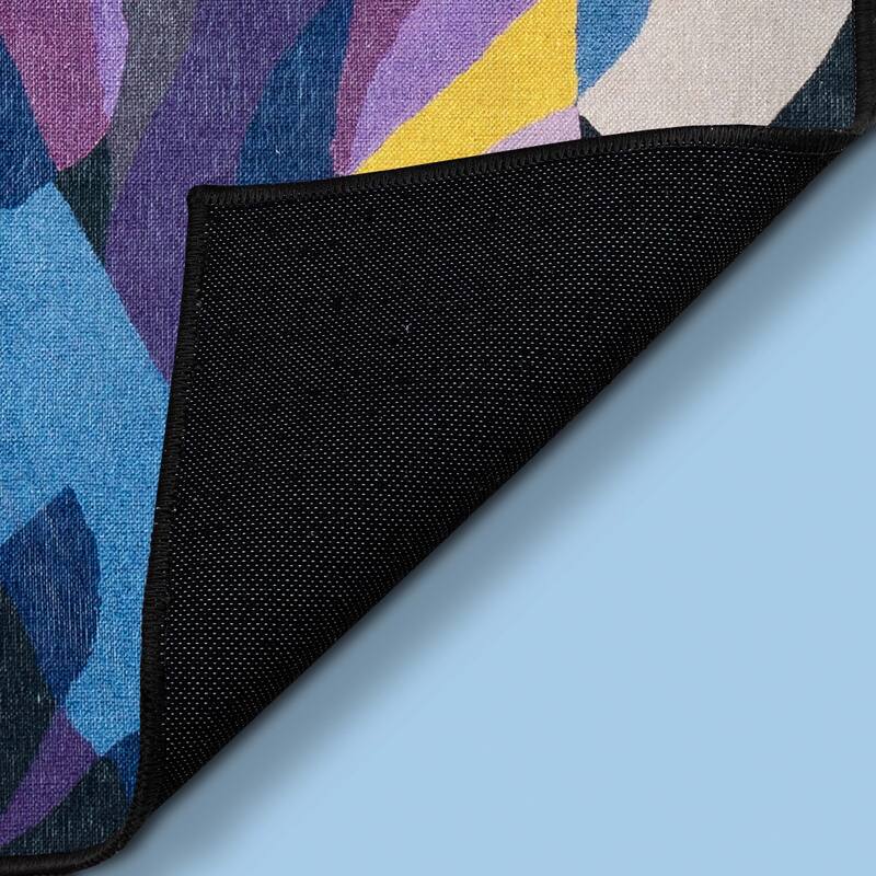 Well Woven x Misha Tyutyunik Sunday Jungle Nocturne Rug