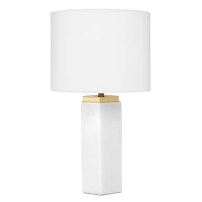 Alden Décor Clements Marble Table Lamp