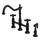 preview thumbnail 20 of 28, Duchess Bridge Kitchen Faucet Matte Black