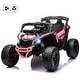preview thumbnail 15 of 54, 12V Ride on UTV Car Light Pink