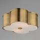 preview thumbnail 3 of 5, Maxim 12247 Clover 2 Light 14" Wide Flush Mount Ceiling Fixture