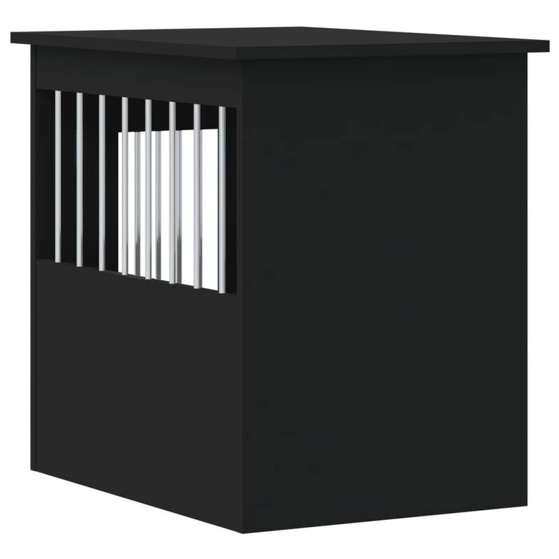 vidaXL Dog Crate with Door Doghouse Puppy Kennel Peg Cage Engineered Wood