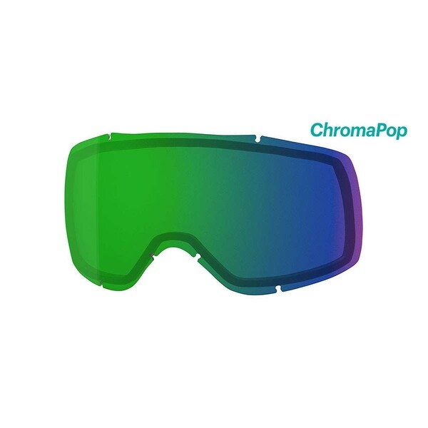 Smith Optics Showcase OTG Ski Goggle - Replacement Lens - ChromaPop Everyday Green Mirror - SW6CPG