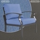 preview thumbnail 22 of 144, Aluminum Patio Outdoor Sectional Sofa Set with Fire Pit, Swivel Rocking Chairs and Ottomans