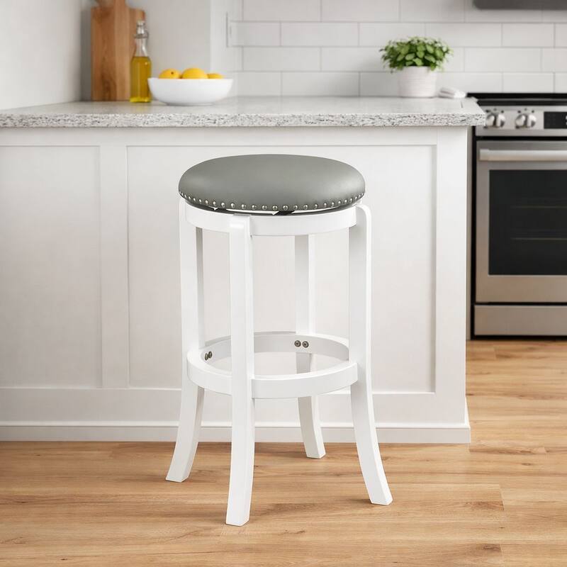 Cordova Black Swivel Counter Height Bar Stool