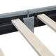 preview thumbnail 14 of 34, Platform Bed & Daybed Sectional Upholstered Bed Mother & Child Bed Grounded Bed Stripe Upholstered Bed- Queen & Twin XL Size