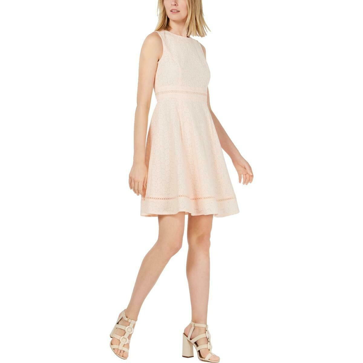 dkny eyelet dress