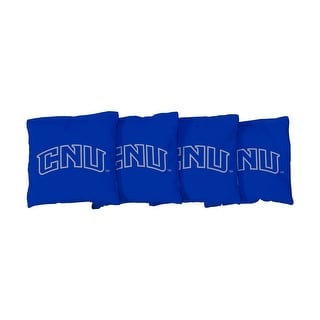 Christopher Newport Captains Blue Cornhole Bags