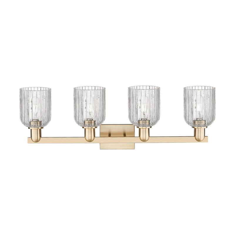 Innovations Lighting Downtown Urban - Bridal Veil - 4 Light 32" Bath Vanity Light