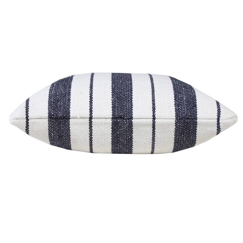 Sevita Triple Center Striped Throw Pillow