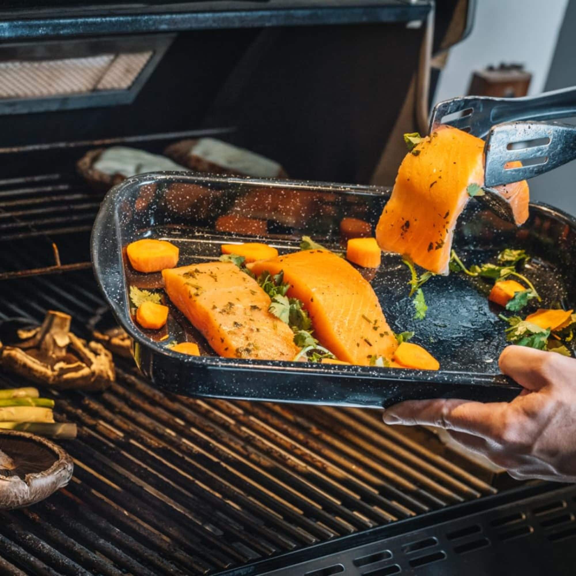 Granite Ware 3-Piece Set, Bake, Broiler Pan & Grill - Thumbnail 5