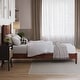 preview thumbnail 4 of 9, Pasadena Solid Wood Low Profile Platform Bed