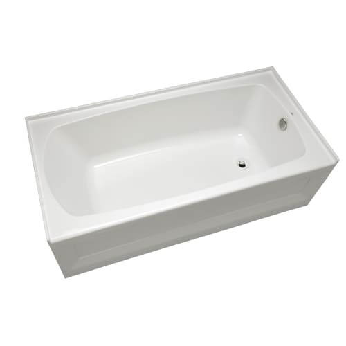 Mirabelle MIRBDS6030L Bradenton 60" x 30" Three-Wall Alcove Soaking Tub with Lef