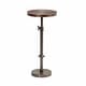 preview thumbnail 30 of 38, Kate and Laurel Engles Metal Table and Plant Stand 10x10x30 - Bronze
