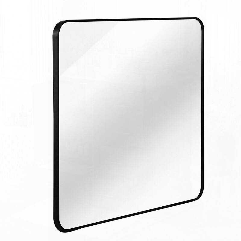 Metal Framed Round Bathrrom Mirror