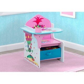 Trolls World Tour Chair Desk with Storage Bin