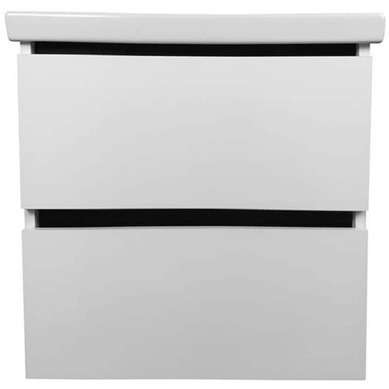 Nameeks Sky-2618-W Sky 26" Wall Mounted Single Basin Vanity Set with