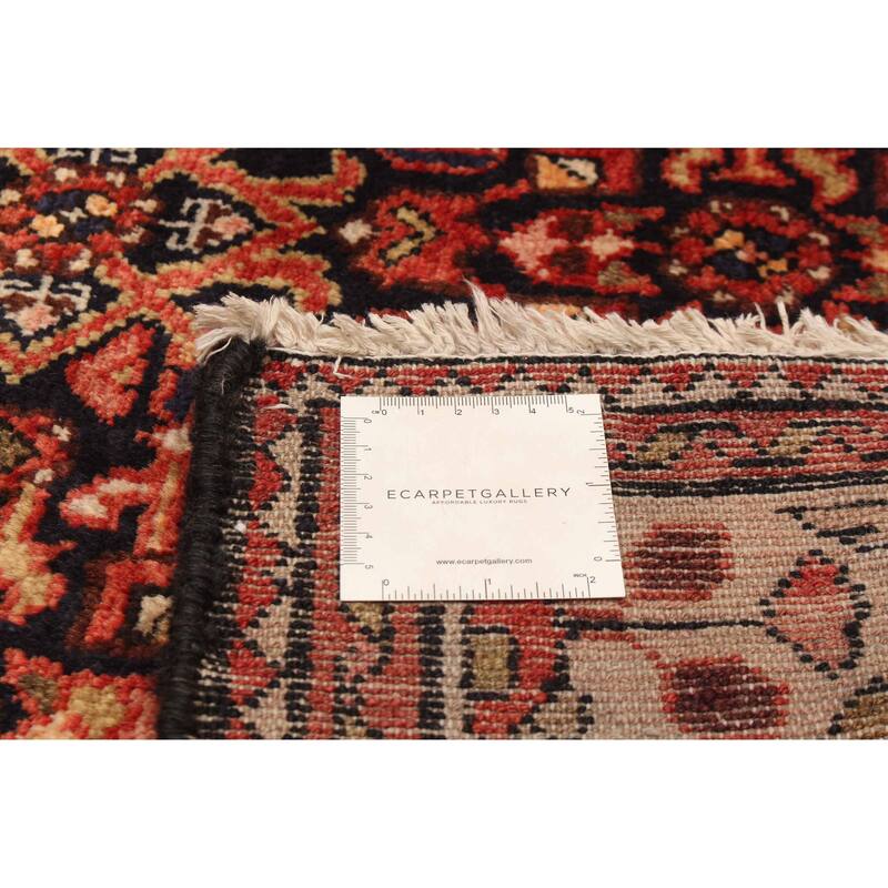 ECARPETGALLERY Hand-knotted Andelz Black Wool Rug - 3'7 x 9'7