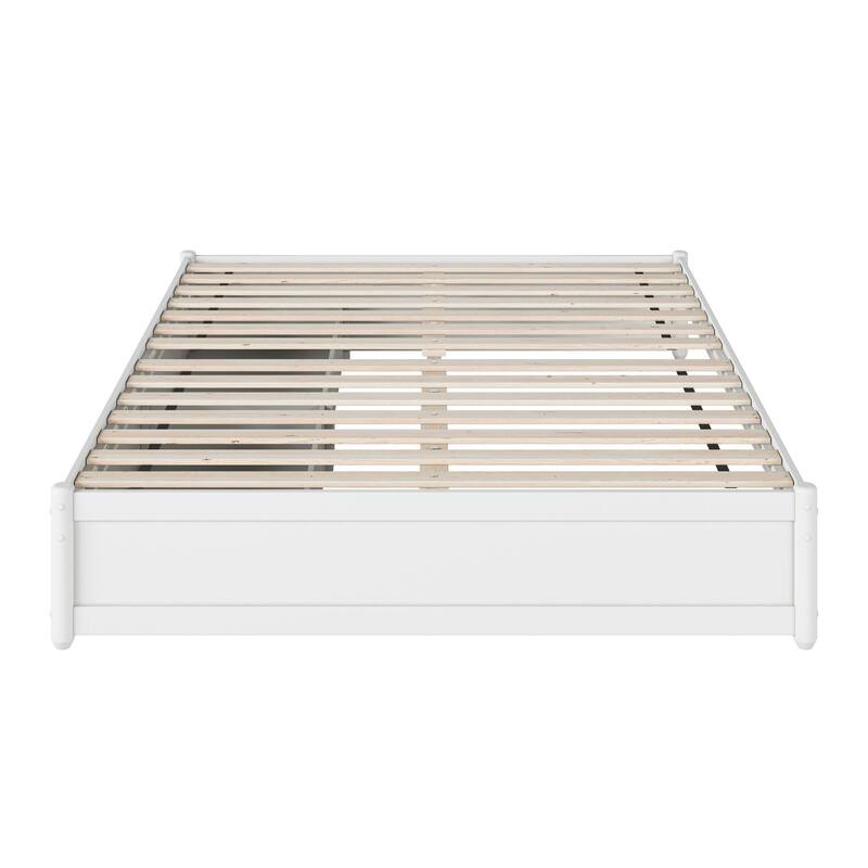 Barcelona Panel Platform Bed with Storage Drawers