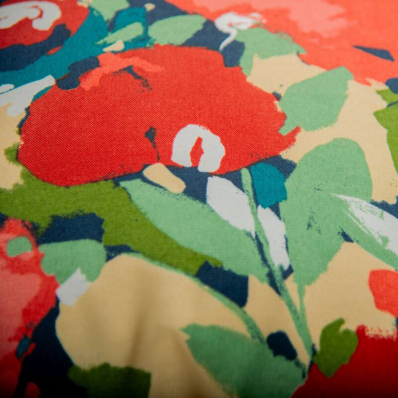 Rizzy Home Botanical Pattern Transitional Outdoor Throw Pillow