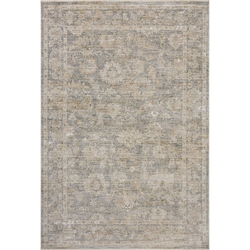 Alexander Home Tamara Farmhouse Botanical Area Rug