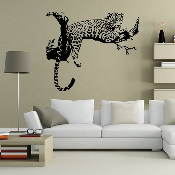 Tiger Wall Sticker 3d Decal Animal Wallpaper Mural Art Decor Living Room Bedroom