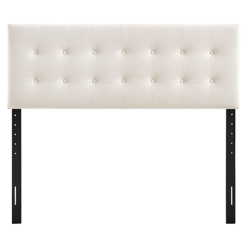 Emily Biscuit Tufted Performance Velvet Headboard