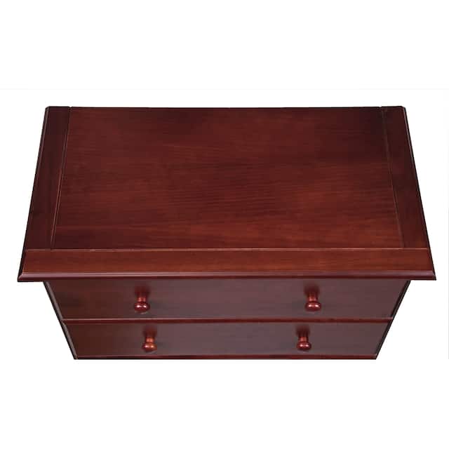 100% Solid Wood 5-Drawer Chest by Palace Imports