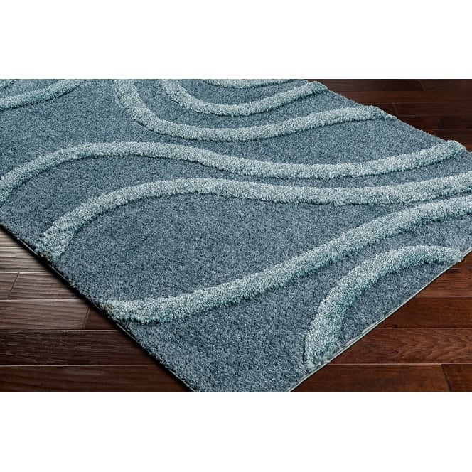 Mr. Kate Luna Modern Waves Plush Area Rug