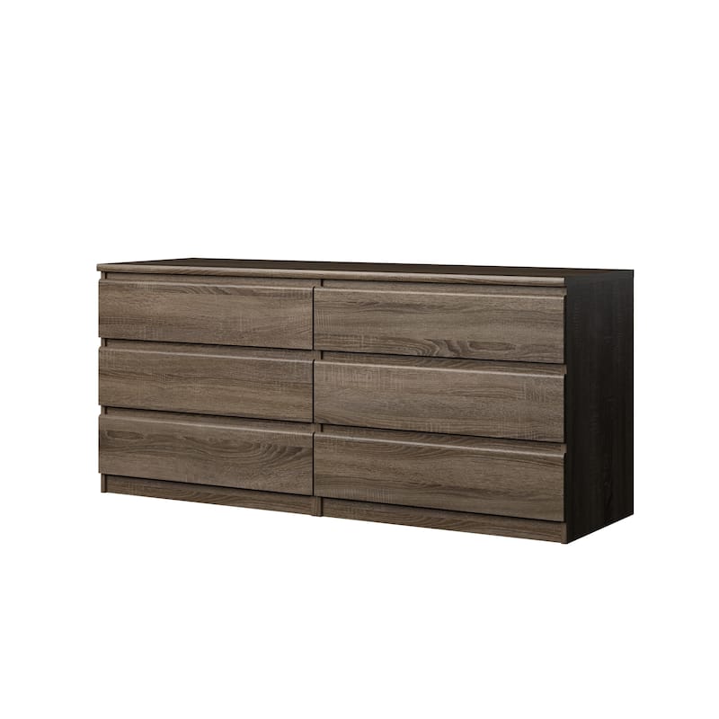 Porch & Den McKellingon 6-drawer Double Dresser