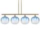 Option Brushed Brass / Sapphire Blue