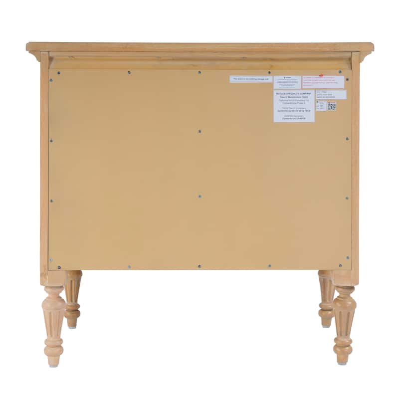 Easterbrook 31.5 in. W Rectangular Wood 4-Drawer Accent Chest