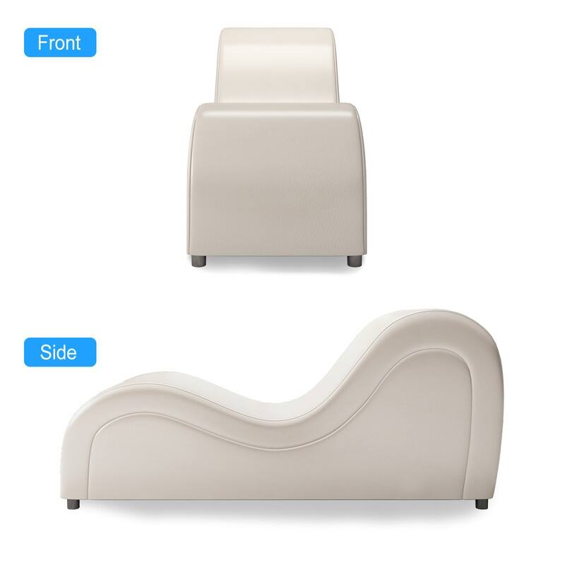 Mixoy Modern PU Leather Yoga Chair Indoor