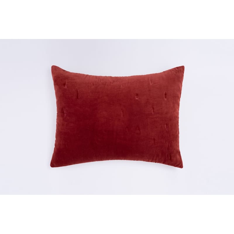 Roan Sham, Brick - Standard Sham - Brick