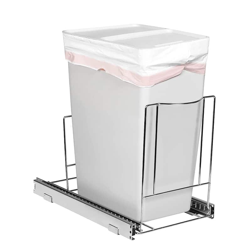 Pull Out Trash Can Under Cabinet- Trash Can Not Included, Heavy Duty
