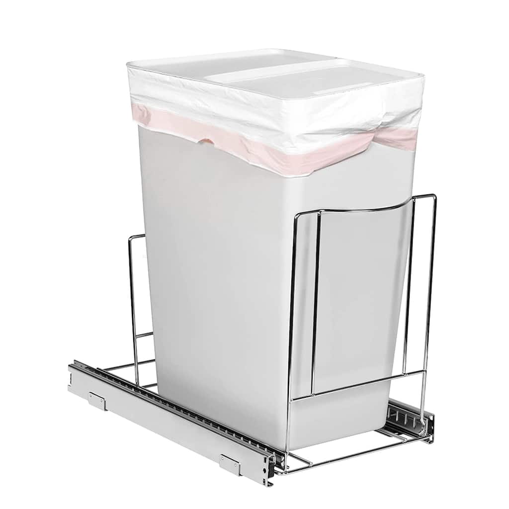 Pull Out Trash Can Under Cabinet- Trash Can Not Included, Heavy Duty