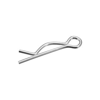 2mm x 43mm Carbon Steel R Shaped Spring Cotter Clip Pin 100 Pcs - 2mm x ...