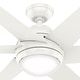 preview thumbnail 9 of 26, Hunter 52" Sotto Ceiling Fan with Integrated LED Light and Handheld Remote