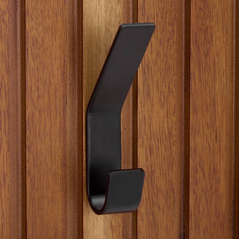 SAFAVIEH Home Fraizer 3-Hook Wall Mounted Coat Rack - 19"W x 1"D x 7"H