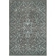 preview thumbnail 24 of 63, SAFAVIEH Handmade Glamour Sherita Modern Viscose Rug 2' x 3' - Blue/Dark Grey - Rectangle