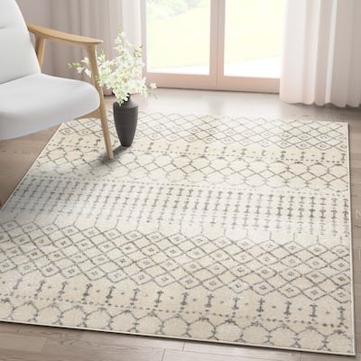Well Woven Mystic Colette Moroccan Trellis Area Rug