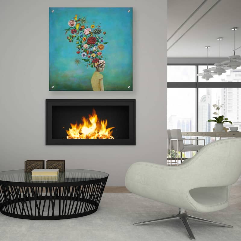 Epic Art 'A Mindful Garden' by Duy Huynh, Acrylic Glass Wall Art