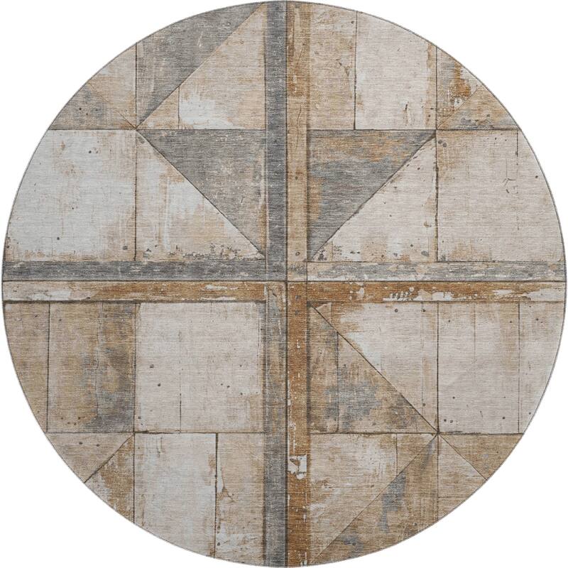 Premium Washable Super Soft Contemporary Geo Mayfield Rug