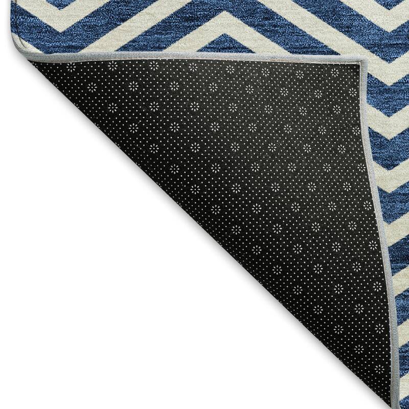 Premium Washable Super Soft Modern Chevron Mayfield Rug