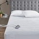 preview thumbnail 13 of 20, Serta Plush White Heated Mattress Pad