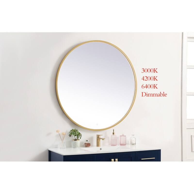 Indigo Home 42 inch LED mirror with adjustable color temperature
