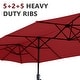 preview thumbnail 4 of 4, Ainfox 13Ft Large Outdoor Patio Umbrella with Crank